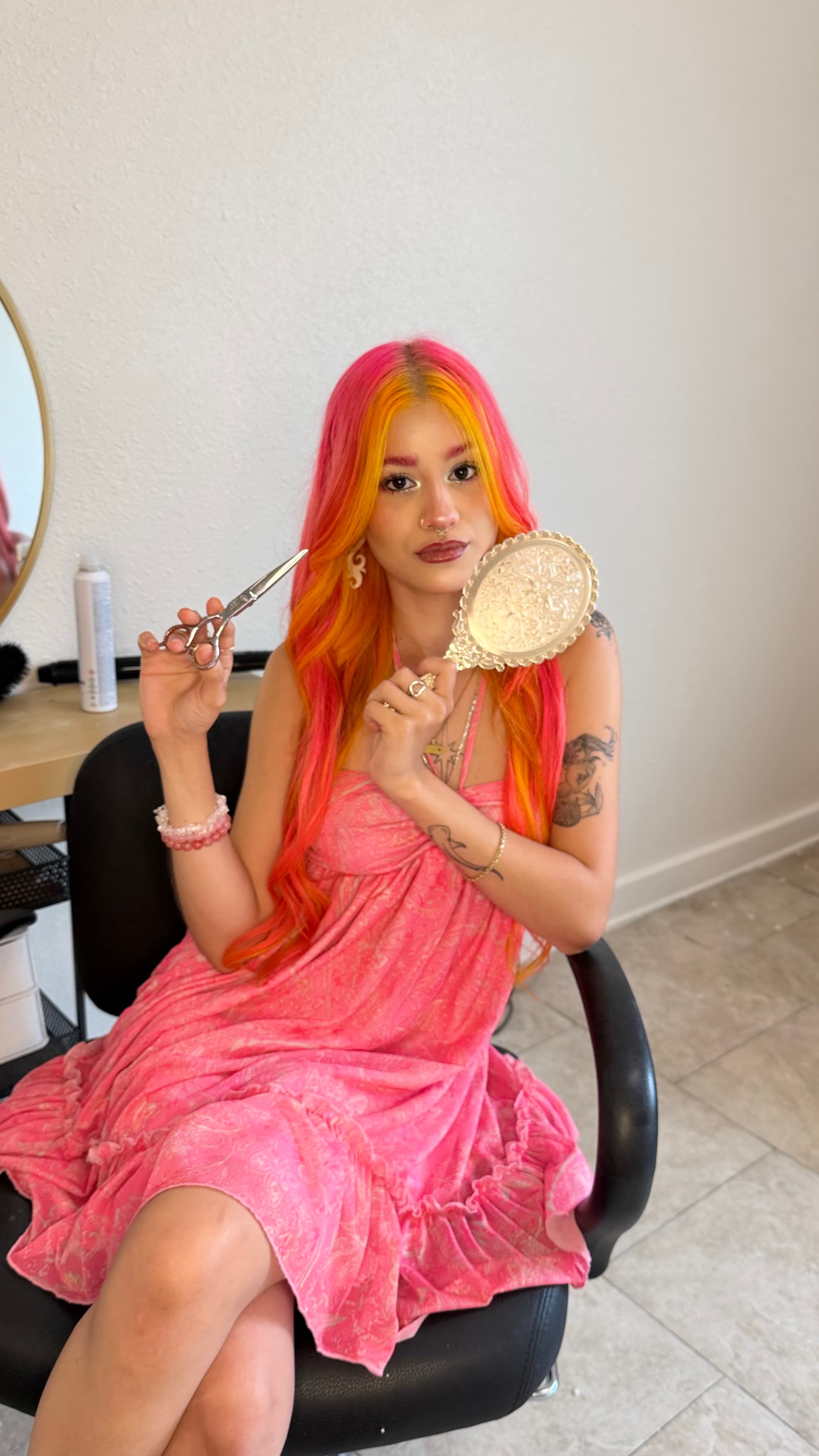 Carolina De Jesus, stylist at Crown & Copper Salon